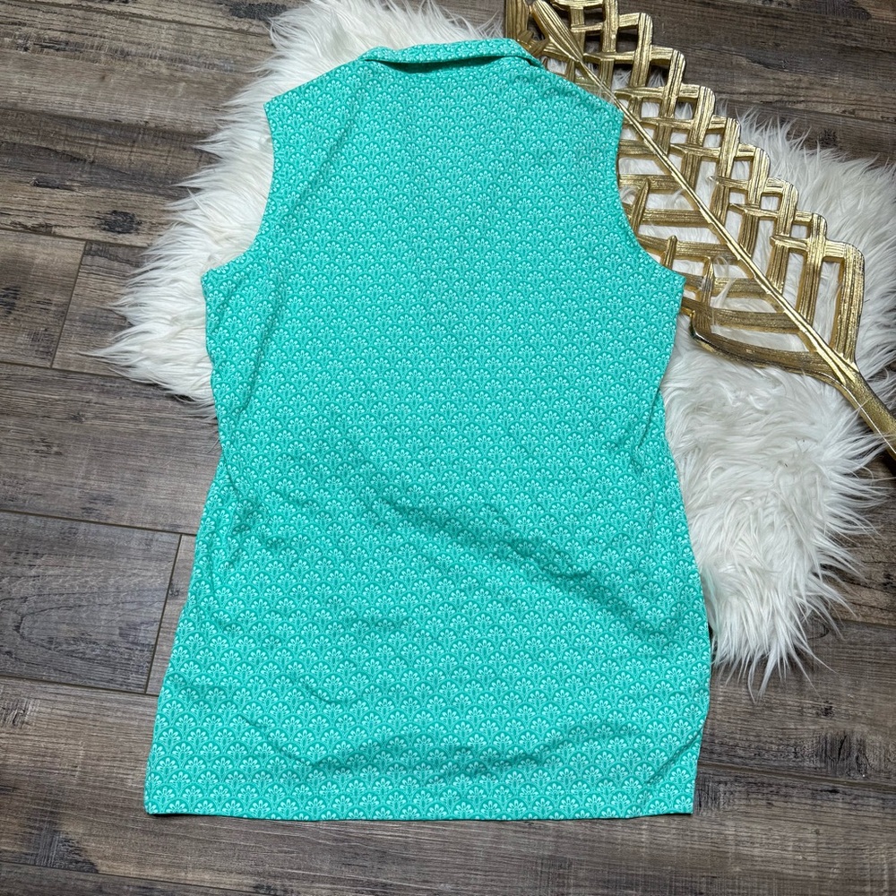 Magnalia Lane Masters Sleevless Teak Top Teal - Picture 6 of 9